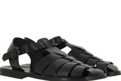 Sale Gladiator Sandale M7533 BLACK Herren Offene Schuhe