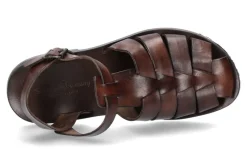 Hot Gladiator Sandale M7533 DARK BROWN Herren Offene Schuhe