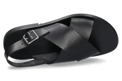 Hot Sandale LEATHER M7162 BLACK Herren Offene Schuhe