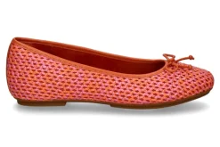 Discount Ballerina MARY JANE RAFFIA LEATHER- satsuma/pink perfect mix Damen Ballerinas
