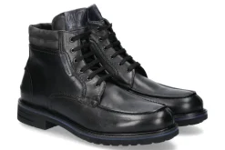 Hot Boots gefüttert VITELLO KING NERO Herren Stiefeletten / Stiefel | Warmgefüttert