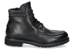 Hot Boots gefüttert VITELLO KING NERO Herren Stiefeletten / Stiefel | Warmgefüttert
