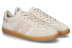 Hot Damen- Sneaker COOL ALLACCIATO- beige/rosa Damen Sneaker