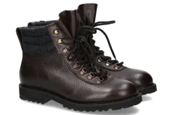 New Schnürstiefelette gefüttert GEBRIGSJÄGER COUNTRY MOCCA Herren Stiefeletten / Stiefel | Warmgefüttert