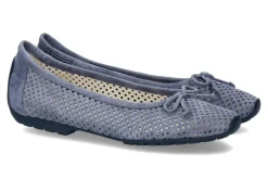 Clearance Ballerina PERFORATO CAMOSCIO JEANSBLU Damen Ballerinas