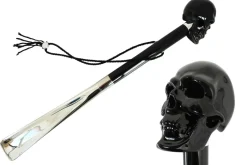Best Schuhanzieher BLACK SKULL Damen Schuhanzieher | Schuhanzieher