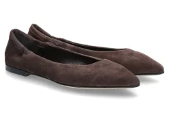 New Ballerina INGRID CAMOSCIO- coffee/dunkelbraun Damen Ballerinas