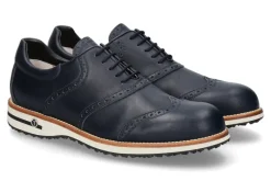 New Tee Golf Herrengolfschuh DAVID VITELLO BLU WATERPROOF Herren Golf-Schuhe