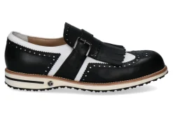 Hot Herren- Golfschuh ADAM VITELLO WP NERO BIANCO (43) Herren Golf-Schuhe
