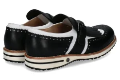 Hot Herren- Golfschuh ADAM VITELLO WP NERO BIANCO (43) Herren Golf-Schuhe